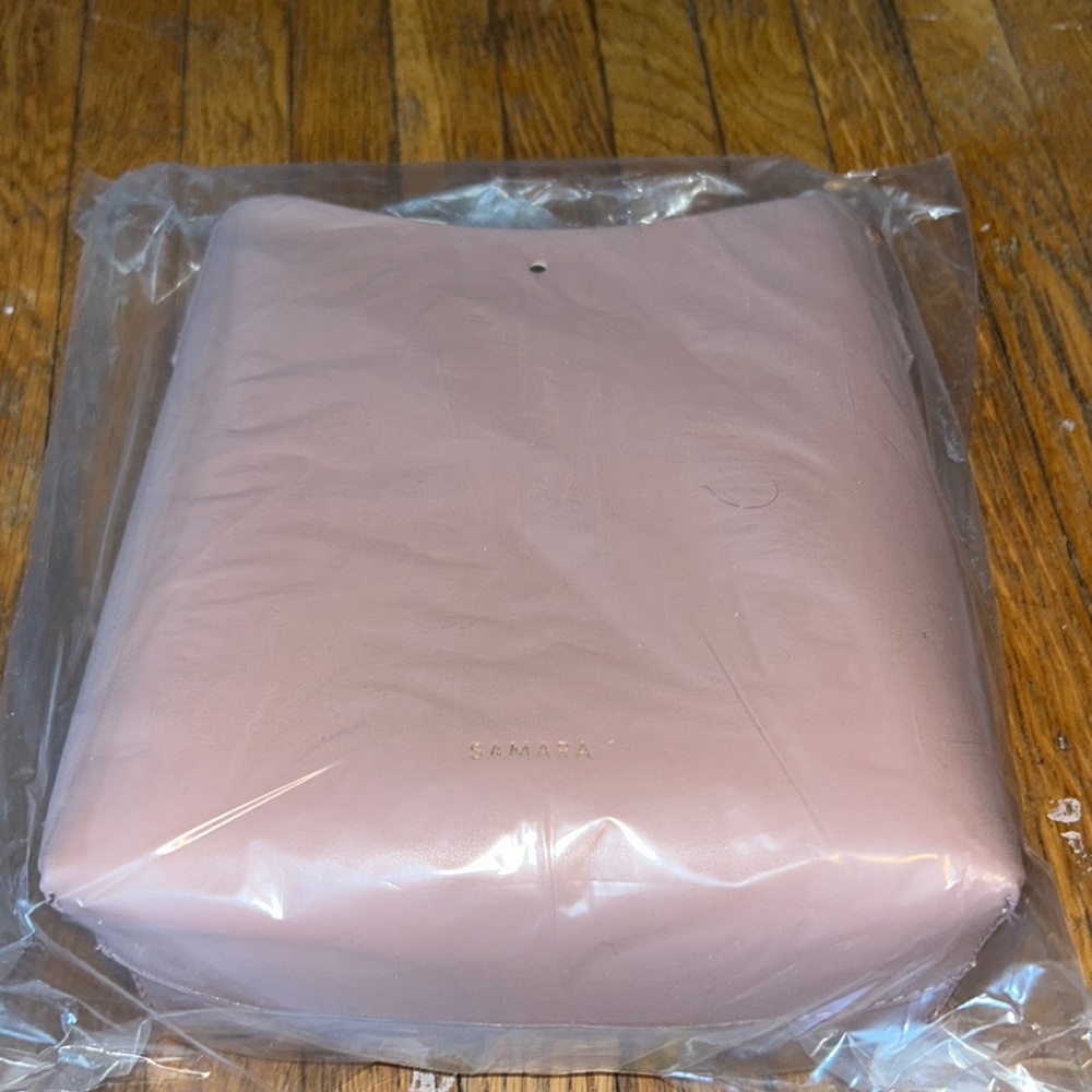 Mauve pink shoulder bag